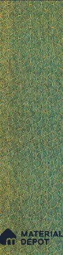 Green Patterned Look Metal Decorative Wall Panel PN 04761 8 ft x 2 ft - 1.5 mm | Suitable for Feature Wall, TV Unit & Living Room | Width is Subjected to 5% Variation