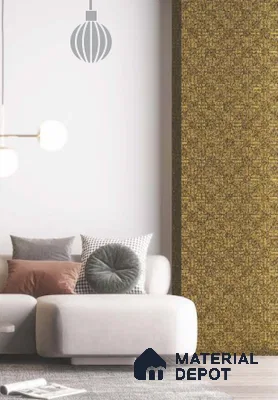 Brown Patterned Look Metal Decorative Wall Panel PN 04762 8 ft x 2 ft - 1.5 mm | Suitable for Feature Wall, TV Unit & Living Room | Width is Subjected to 5% Variation