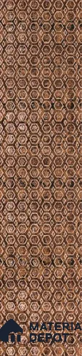 Brown Patterned Look Metal Decorative Wall Panel PN 04763 8 ft x 2 ft - 1.5 mm | Suitable for Feature Wall, TV Unit & Living Room | Width is Subjected to 5% Variation