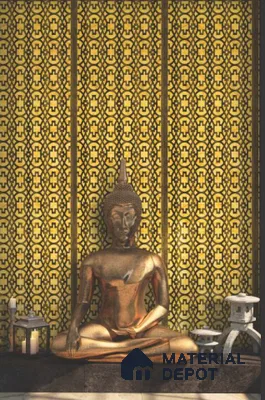 Multi Colour Patterned Look PVC Decorative Wall Panel PN 03598 8 ft x 2 ft - 1.5 mm | Suitable for Feature Wall, TV Unit & Living Room | Width is Subjected to 5% Variation