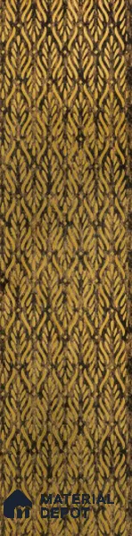 Gold Patterned Look Metal Decorative Wall Panel PN 04769 8 ft x 2 ft - 1.5 mm | Suitable for Feature Wall, TV Unit & Living Room | Width is Subjected to 5% Variation
