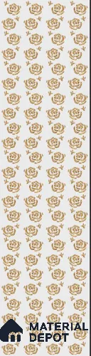 Multi Colour Patterned Look Metal Decorative Wall Panel PN 04771 8 ft x 2 ft - 1.5 mm | Suitable for Feature Wall, TV Unit & Living Room | Width is Subjected to 5% Variation