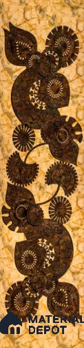 Multi Colour Patterned Look PVC Decorative Wall Panel PN 03592 8 ft x 2 ft - 1.5 mm | Suitable for Feature Wall, TV Unit & Living Room | Width is Subjected to 5% Variation