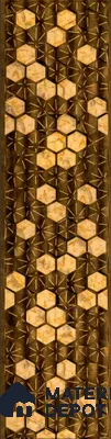 Multi Colour Patterned Look PVC Decorative Wall Panel PN 03572 8 ft x 2 ft - 1.5 mm | Suitable for Feature Wall, TV Unit & Living Room | Width is Subjected to 5% Variation