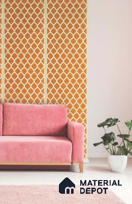 Multi Colour Patterned Look PVC Decorative Wall Panel PN 04705 8 ft x 2 ft - 1.5 mm | Suitable for Feature Wall, TV Unit & Living Room | Width is Subjected to 5% Variation