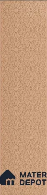 Brown Patterned Look PVC Decorative Wall Panel PN 04716 8 ft x 2 ft - 1.5 mm | Suitable for Feature Wall, TV Unit & Living Room | Width is Subjected to 5% Variation