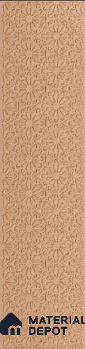 Brown Patterned Look PVC Decorative Wall Panel PN 04716 8 ft x 2 ft - 1.5 mm | Suitable for Feature Wall, TV Unit & Living Room | Width is Subjected to 5% Variation