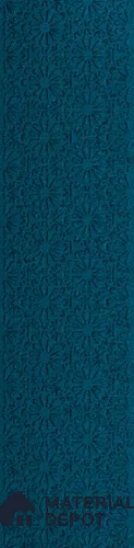 Blue Patterned Look PVC Decorative Wall Panel PN 04719 8 ft x 2 ft - 1.5 mm | Suitable for Feature Wall, TV Unit & Living Room | Width is Subjected to 5% Variation