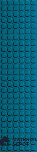 Blue Patterned Look PVC Decorative Wall Panel PN 04727 8 ft x 2 ft - 1.5 mm | Suitable for Feature Wall, TV Unit & Living Room | Width is Subjected to 5% Variation