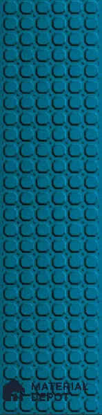 Blue Patterned Look PVC Decorative Wall Panel PN 04727 8 ft x 2 ft - 1.5 mm | Suitable for Feature Wall, TV Unit & Living Room | Width is Subjected to 5% Variation