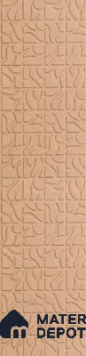 Brown Patterned Look PVC Decorative Wall Panel PN 04728 8 ft x 2 ft - 1.5 mm | Suitable for Feature Wall, TV Unit & Living Room | Width is Subjected to 5% Variation