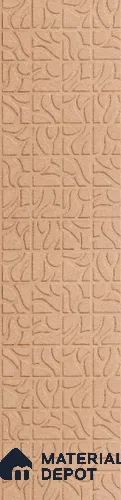 Brown Patterned Look PVC Decorative Wall Panel PN 04728 8 ft x 2 ft - 1.5 mm | Suitable for Feature Wall, TV Unit & Living Room | Width is Subjected to 5% Variation