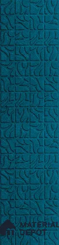 Blue Patterned Look PVC Decorative Wall Panel PN 04731 8 ft x 2 ft - 1.5 mm | Suitable for Feature Wall, TV Unit & Living Room | Width is Subjected to 5% Variation