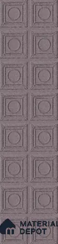 Grey Patterned Look PVC Decorative Wall Panel PN 04733 8 ft x 2 ft - 1.5 mm | Suitable for Feature Wall, TV Unit & Living Room | Width is Subjected to 5% Variation