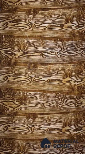 Wooden Look Metallic Ash 8 ft x 4 ft PU Finish PVC Laminate - 1.5 mm | Suitable for TV Unit, Wardrobe, Kitchen Cabinets