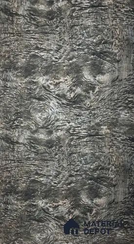 Wooden Look Metallic Ash Burl 2023 8 ft x 4 ft PU Finish PVC Laminate - 1.5 mm | Suitable for TV Unit, Wardrobe, Kitchen Cabinets