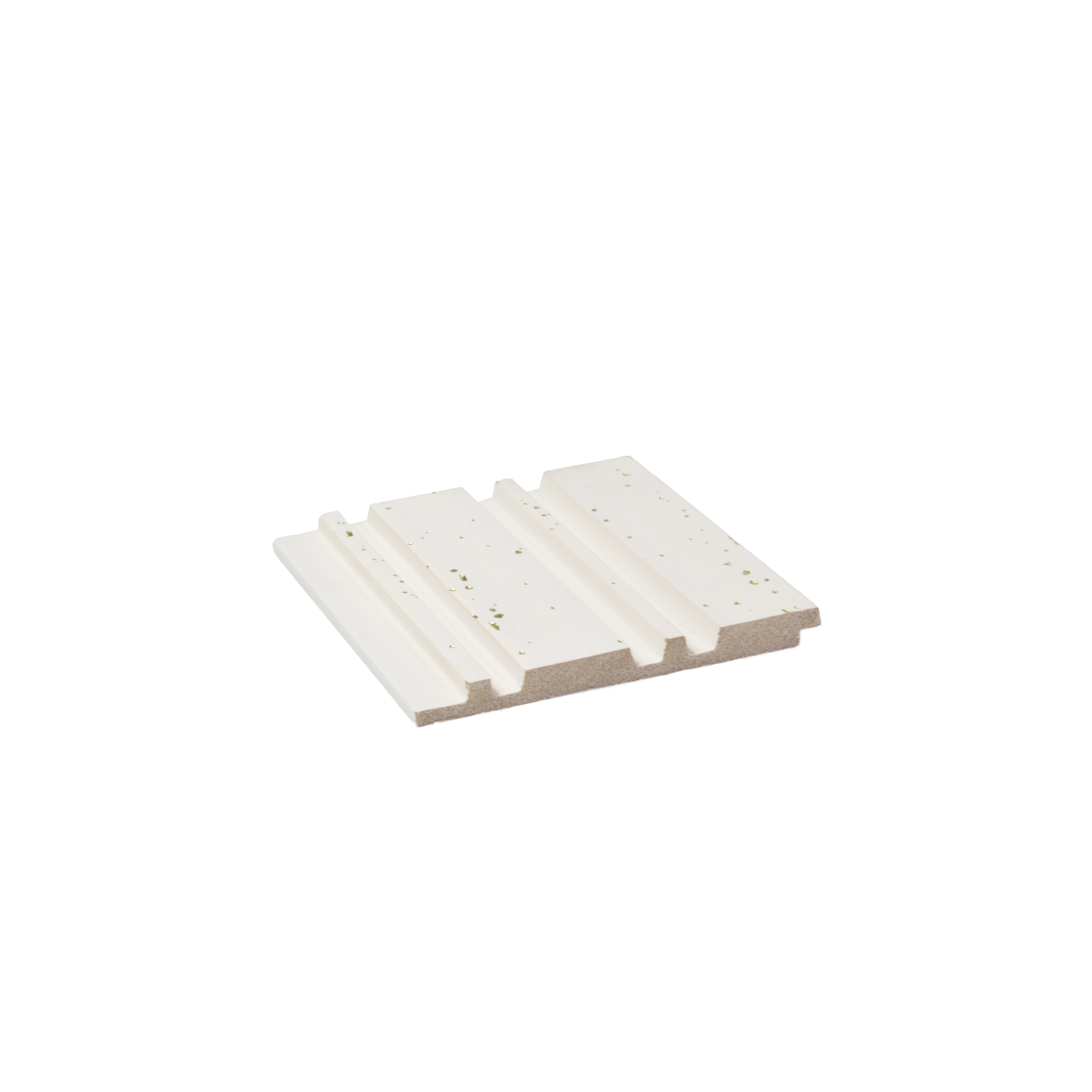 White Stone Louver PN 00827 9.5 ft x 4.7 inch Charcoal Panel - 12 mm | Suitable for Feature Wall, TV Unit & Living Room | Width is Subjected to 5% Variation