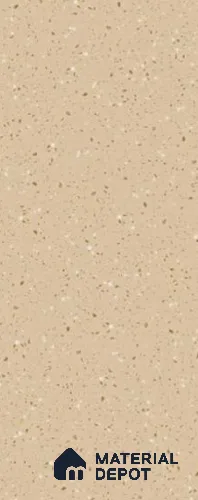 Pebblon Leche Glossy 8 ft x 4 ft Glossy Finish Terrazzo Corian Surface Series Laminate - 1.5 mm | Suitable for TV Unit, Wardrobe, Kitchen Cabinets
