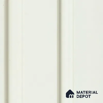 White Plain Colour Louver PN 00821 9.5 ft x 4.7 inch Charcoal Panel - 12 mm | Suitable for Feature Wall, TV Unit & Living Room | Width is Subjected to 5% Variation