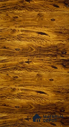 Wooden Look Rustic Coffee Bean 8 ft x 4 ft PU Finish PVC Laminate - 1.5 mm | Suitable for TV Unit, Wardrobe, Kitchen Cabinets