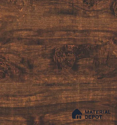TR 6601 Exotic Burl 8 ft x 4 ft Gloss Finish PVC Woodero Series Veneer - 1.5 mm