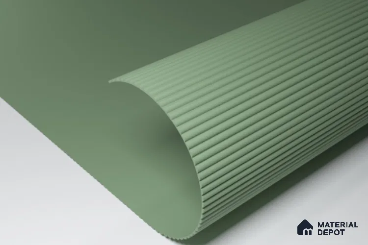 Grey Plain Colour Decorative Flexible Wall Panel PN 04901 8 ft x 4 ft Wood Pulp Panel - 3 mm | Suitable for Feature Wall, TV Unit & Living Room | Width is Subjected to 5% Variation