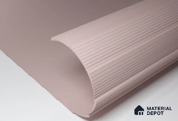White Plain Colour Decorative Flexible Wall Panel PN 04902 8 ft x 4 ft Wood Pulp Panel - 3 mm | Suitable for Feature Wall, TV Unit & Living Room | Width is Subjected to 5% Variation