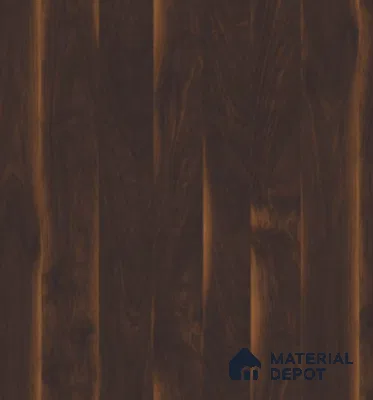 TR 9215 Smoke Walnut VT 8 ft x 4 ft Gloss Finish PVC Woodero Series Veneer - 1.5 mm
