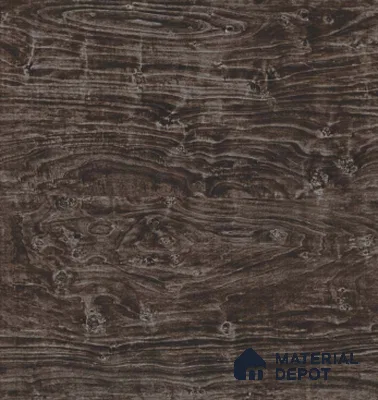 TR 9310 Copper Mappa Burl 8 ft x 4 ft Gloss Finish PVC Woodero Series Veneer - 1.5 mm