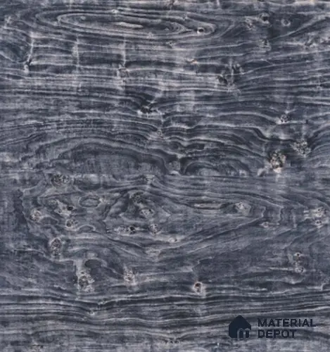 TR 9311 Metallic Mappa Burl 8 ft x 4 ft Gloss Finish PVC Woodero Series Veneer - 1.5 mm