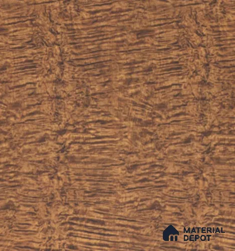 TR 9325 Metallic Chrome Sycamore Bronze 8 ft x 4 ft Matt Finish PVC Woodero Series Veneer - 1.5 mm