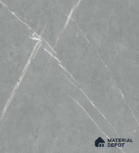 Triana Gris 8 ft x 4 ft High Gloss Finish Orison Series Marble Redefined PVC Laminate - 1.5 mm | Suitable for TV Unit, Wardrobe, Kitchen Cabinets