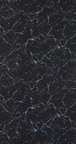 Black Marble Look Charcoal Decorative Wall Panel PN 00358 B 8 ft x 2 ft - 4 mm | Suitable for Feature Wall, TV Unit & Living Room | Width is Subjected to 5% Variation
