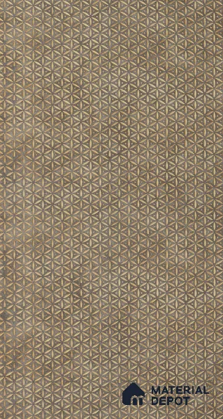 Brown Patterned Look Charcoal Decorative Wall Panel PN 00363 B 8 ft x 2 ft - 4 mm | Suitable for Feature Wall, TV Unit & Living Room | Width is Subjected to 5% Variation
