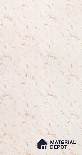 White Marble Look Charcoal Decorative Wall Panel 8 ft x 2 ft - 4 mm | Ideal for Living Room, TV Unit, Bedroom, Feature Wall, Office | PN 00358 A - Pattern 1 | Width is Subjected to 5% Variation