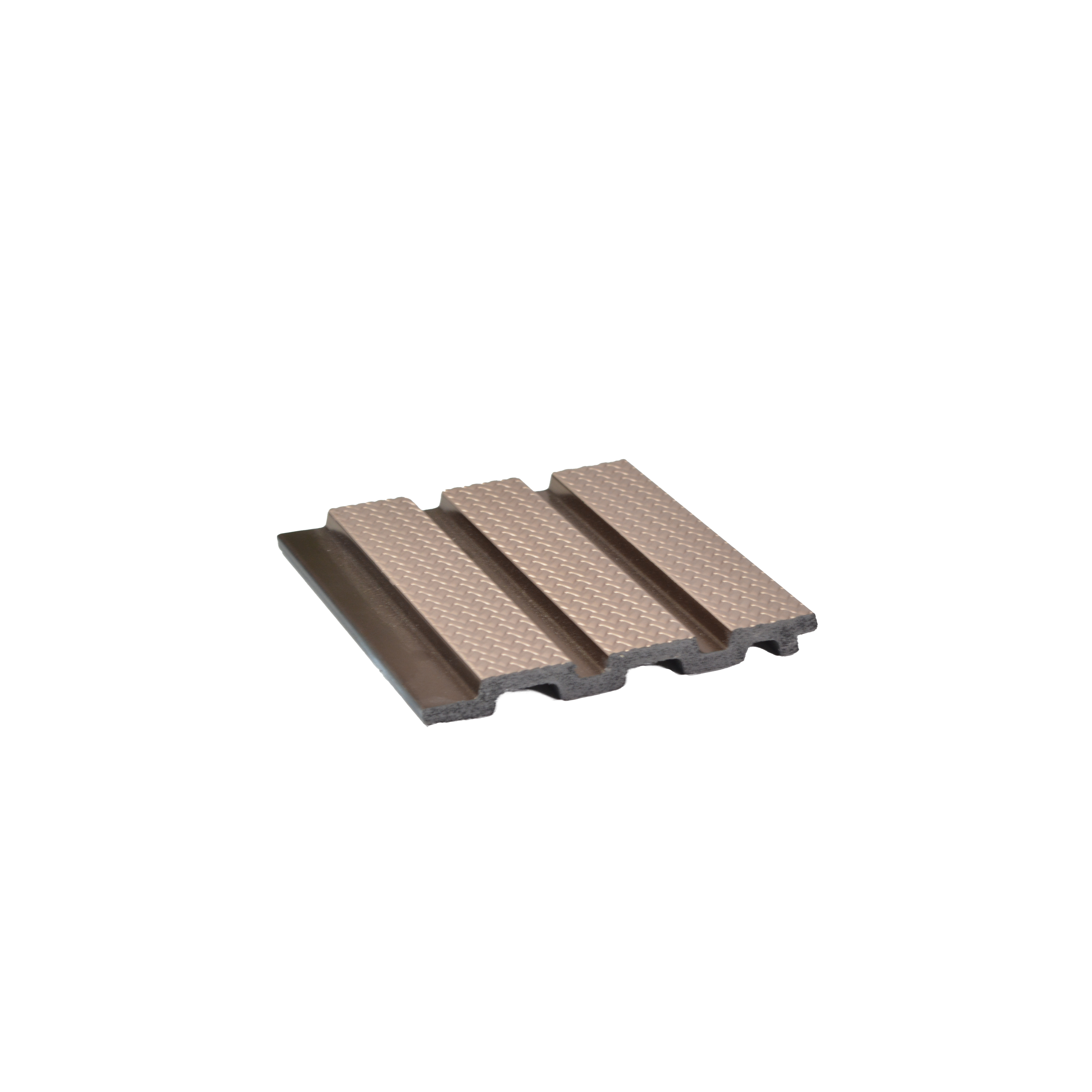 Brown Patterned Louver PN 04623 9.5 ft x 4.7 inch Charcoal Panel - 12 mm | Suitable for Feature Wall, TV Unit & Living Room | Width is Subjected to 5% Variation