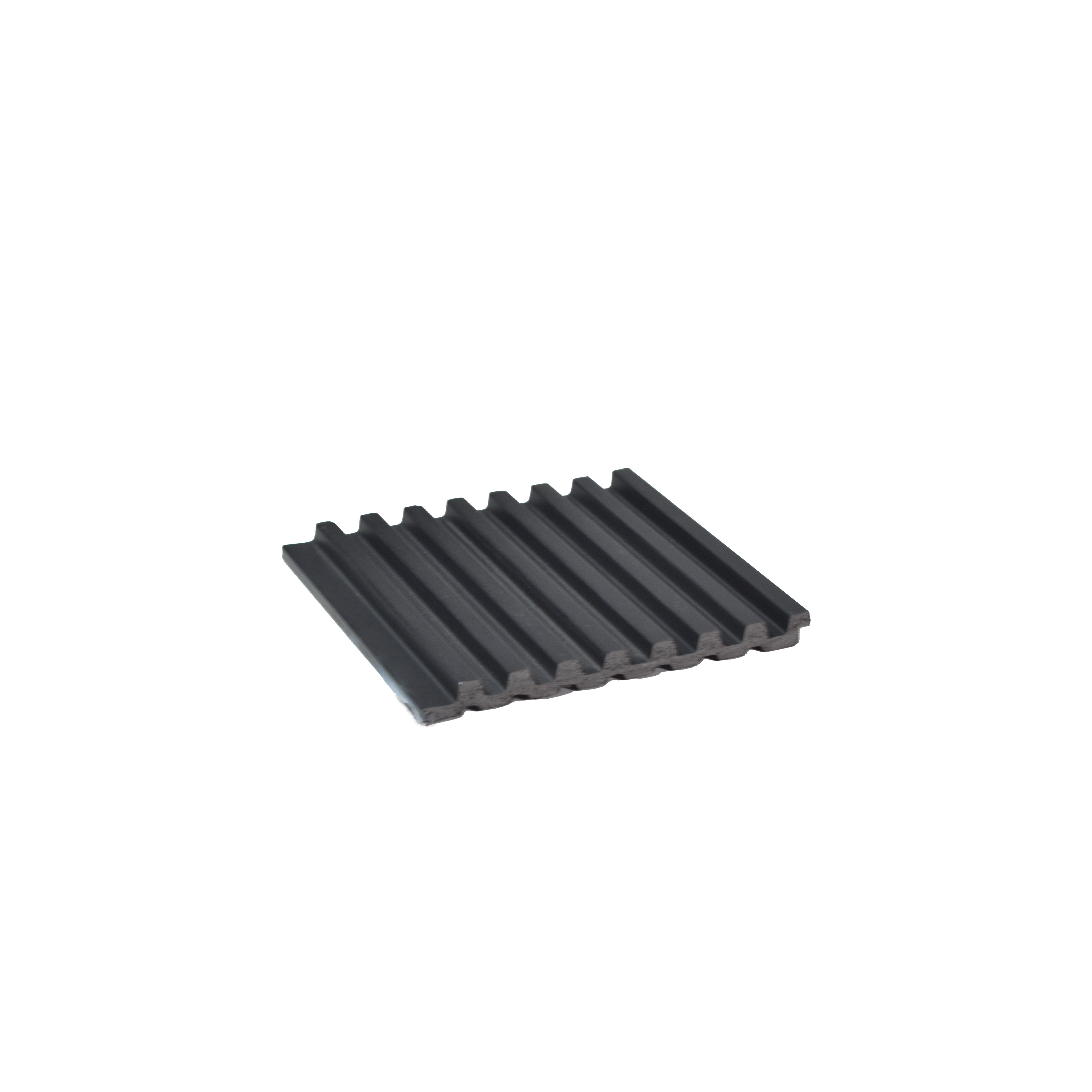 Black Plain Colour Louver PN 04880 9.5 ft x 4.7 inch Charcoal Panel - 12 mm | Suitable for Feature Wall, TV Unit & Living Room | Width is Subjected to 5% Variation