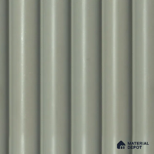 Green Plain Colour Louver PN 04890 9.5 ft x 4.7 inch Charcoal Panel - 12 mm | Suitable for Feature Wall, TV Unit & Living Room | Width is Subjected to 5% Variation