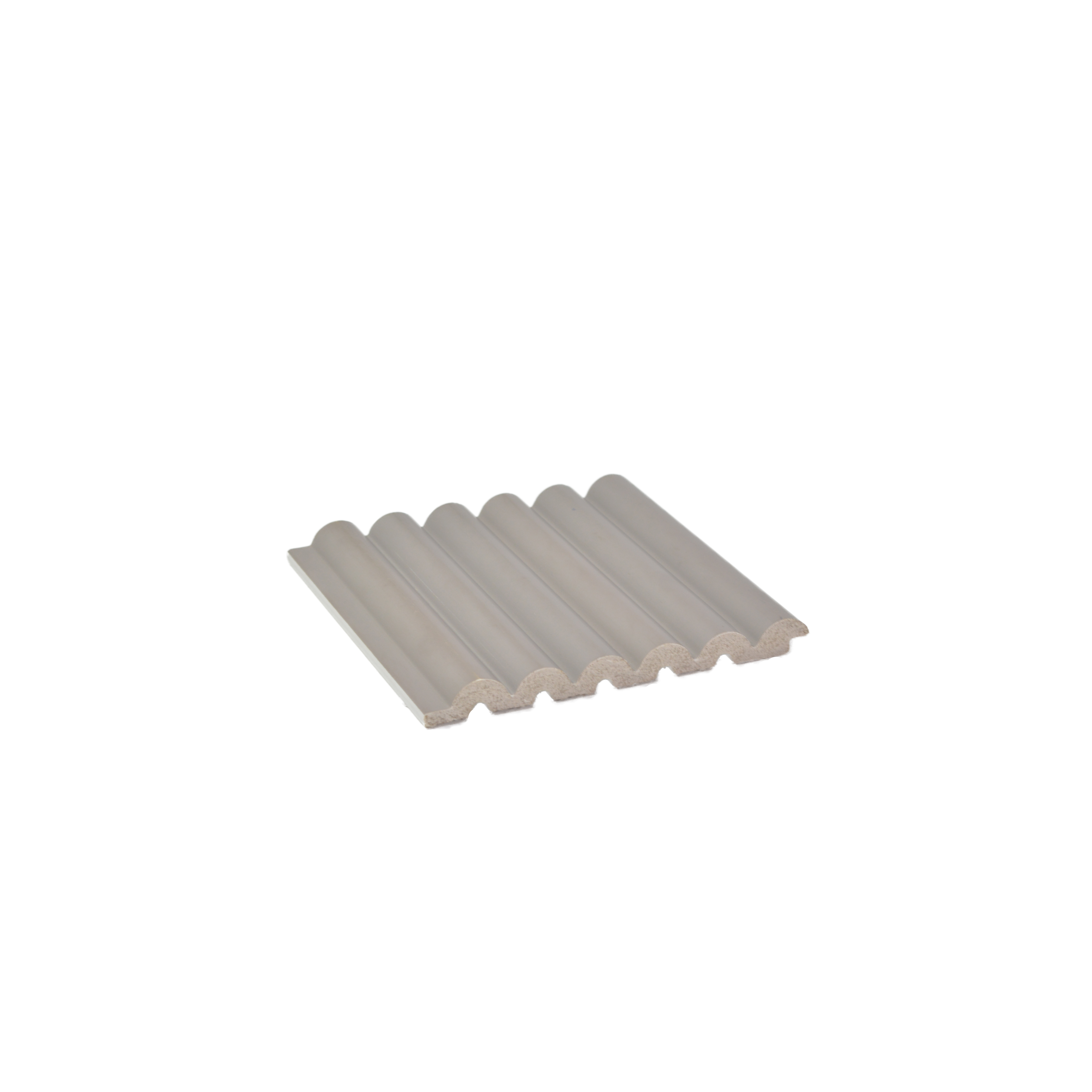 Green Plain Colour Louver PN 04890 9.5 ft x 4.7 inch Charcoal Panel - 12 mm | Suitable for Feature Wall, TV Unit & Living Room | Width is Subjected to 5% Variation