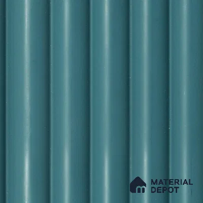 Green Plain Colour Louver PN 04896 B 9.5 ft x 4.7 inch Charcoal Panel - 12 mm | Suitable for Feature Wall, TV Unit & Living Room | Width is Subjected to 5% Variation