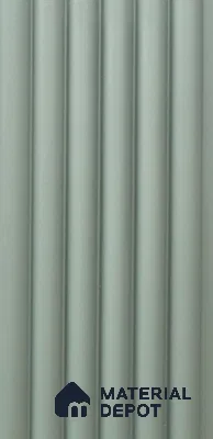 Grey Plain Colour Look Charcoal Louver/Panel 9.5 ft x 4.7 inch - 12 mm | Ideal for Living Room, TV Cabinet, Bedroom, Feature Wall, Office | PN 07999