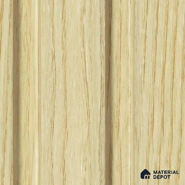 Brown Wooden Louver PN 00816 9.5 ft x 4.7 inch Charcoal Panel - 12 mm | Suitable for Feature Wall, TV Unit & Living Room | Width is Subjected to 5% Variation