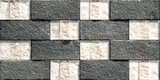 Elevation Wall Tile TL 00072 B Foggy Grey 2 ft x 1 ft Punch Matte Finish Vitrified Tile - 9 mm | Ideal For Modern Facades, Outdoor Cladding, Feature Wall | Image 02