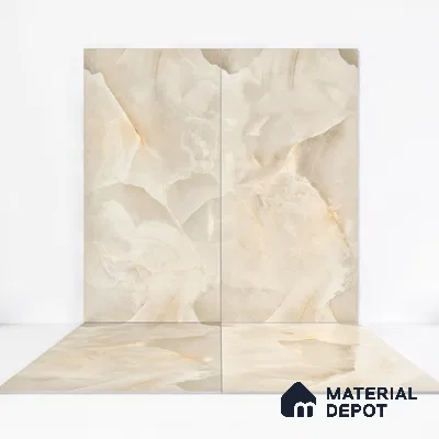 Carving Floor & Wall Tile Cloud Onyx | TL 00357 | 4 ft x 2 ft Size | Endless Matte Finish Vitrified Tile - 9 mm Thick | Suitable For Living Room, Bedroom, Bathroom