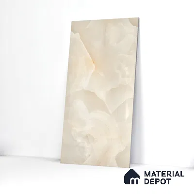Carving Floor & Wall Tile Cloud Onyx | TL 00357 | 4 ft x 2 ft Size | Endless Matte Finish Vitrified Tile - 9 mm Thick | Suitable For Living Room, Bedroom, Bathroom