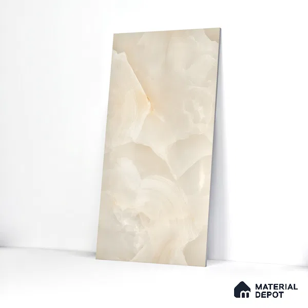 Carving Floor & Wall Tile Cloud Onyx | TL 00357 | 4 ft x 2 ft Size | Endless Matte Finish Vitrified Tile - 9 mm Thick | Suitable For Living Room, Bedroom, Bathroom