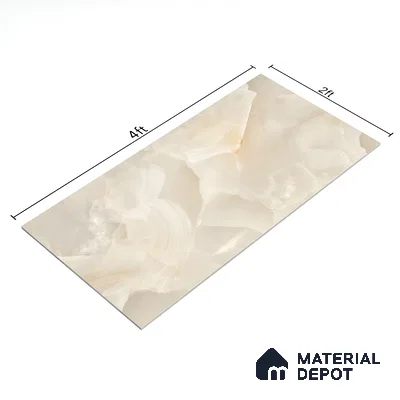 Carving Floor & Wall Tile Cloud Onyx | TL 00357 | 4 ft x 2 ft Size | Endless Matte Finish Vitrified Tile - 9 mm Thick | Suitable For Living Room, Bedroom, Bathroom