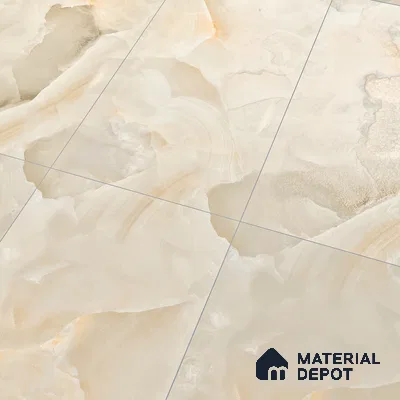 Carving Floor & Wall Tile Cloud Onyx | TL 00357 | 4 ft x 2 ft Size | Endless Matte Finish Vitrified Tile - 9 mm Thick | Suitable For Living Room, Bedroom, Bathroom