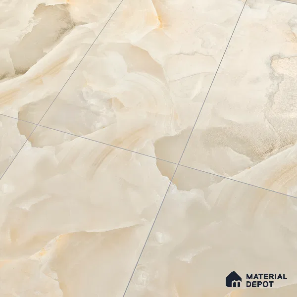 Carving Floor & Wall Tile Cloud Onyx | TL 00357 | 4 ft x 2 ft Size | Endless Matte Finish Vitrified Tile - 9 mm Thick | Suitable For Living Room, Bedroom, Bathroom
