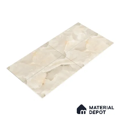 Carving Floor & Wall Tile Cloud Onyx | TL 00357 | 4 ft x 2 ft Size | Endless Matte Finish Vitrified Tile - 9 mm Thick | Suitable For Living Room, Bedroom, Bathroom
